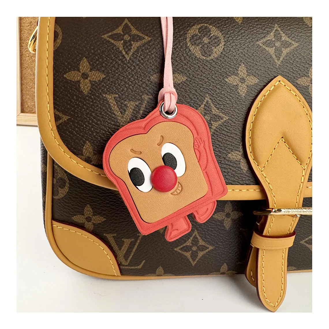 POPSEWING® Vegetable Tanned Leather Toast Charm