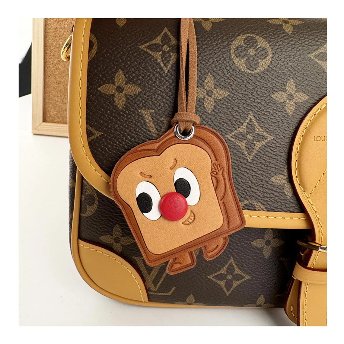 POPSEWING® Vegetable Tanned Leather Toast Charm