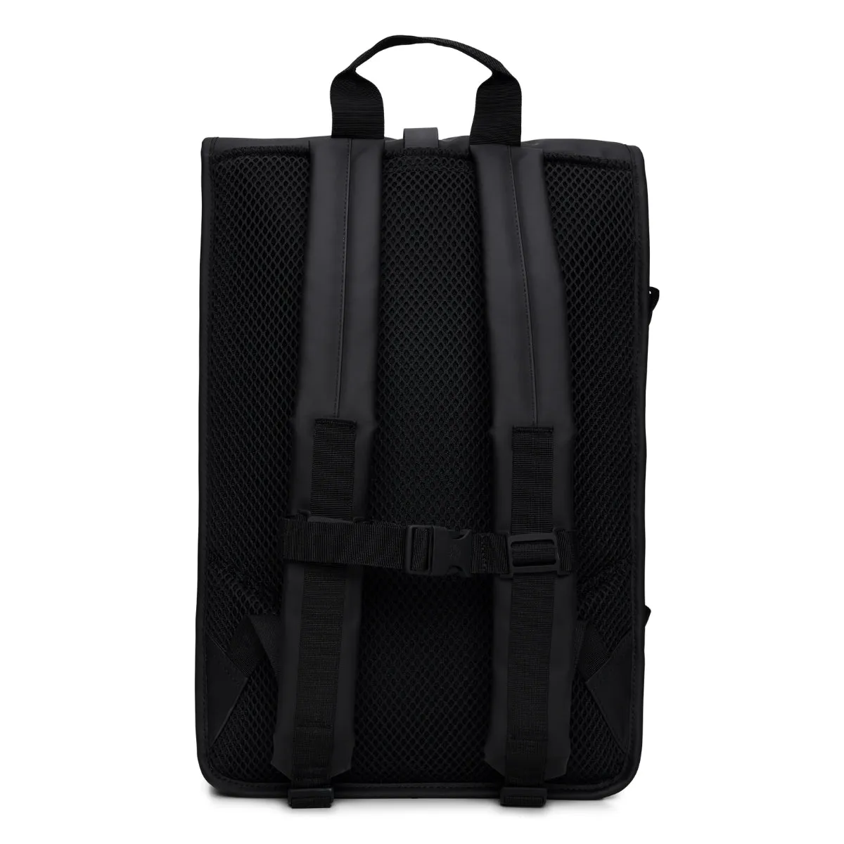 Rains Rolltop Rucksack Large in Black
