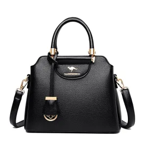 Soft Leather Luxury Casual Tote Handbags