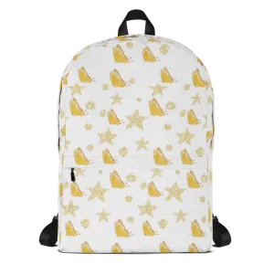Sparkly Yellow Butterflies Backpack