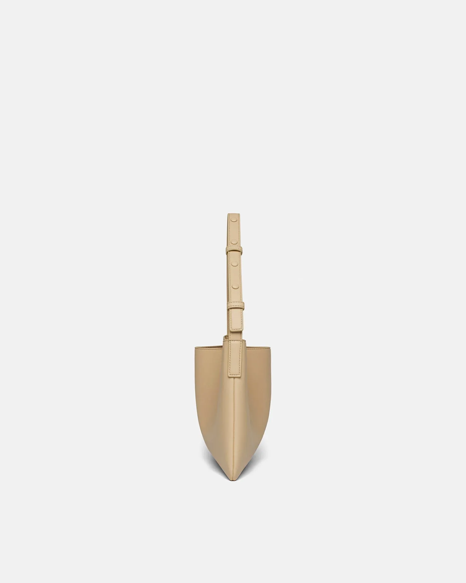 The Square Bag - Alt-Nappa Bag - Almond