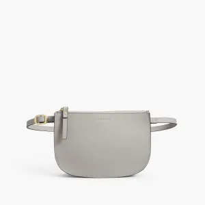 The Waverley 2 - Saffiano Leather - Light Grey / Gold / Grey