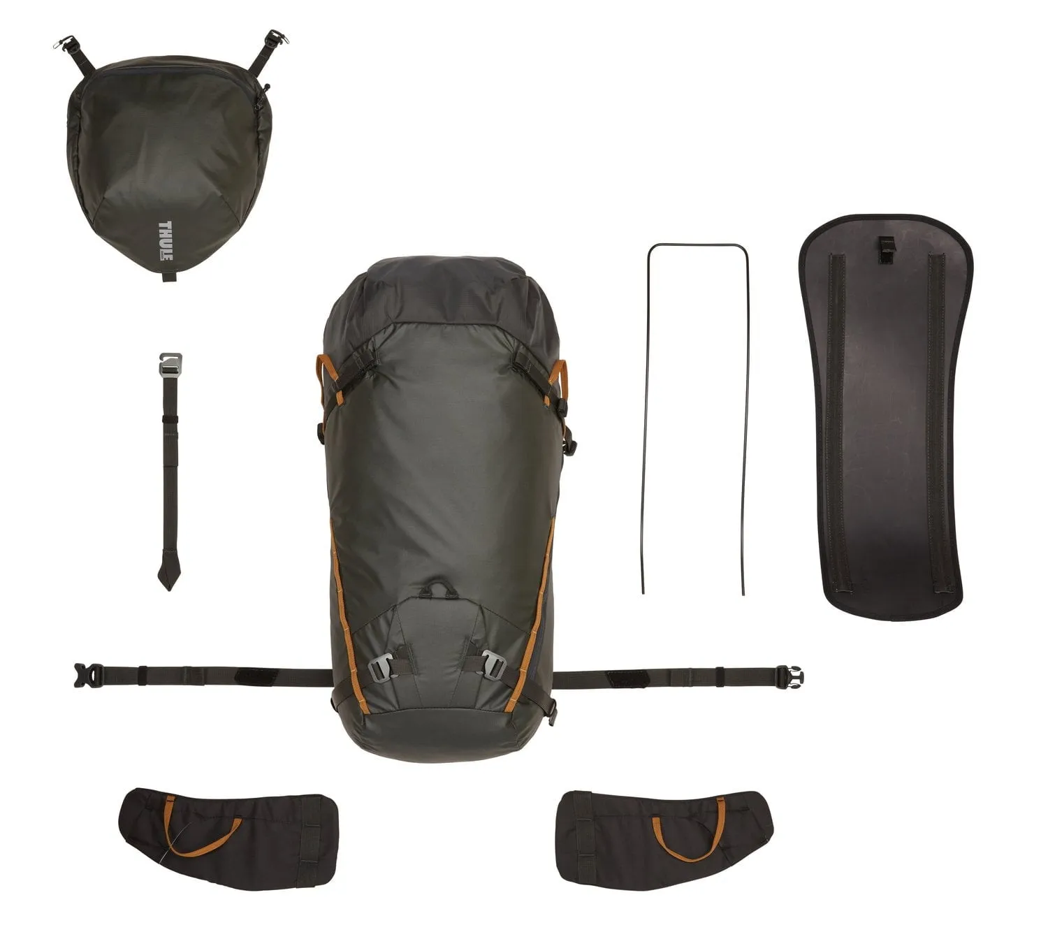 Thule Stir Alpine 40L Hiking Backpack - Obsidian Gray
