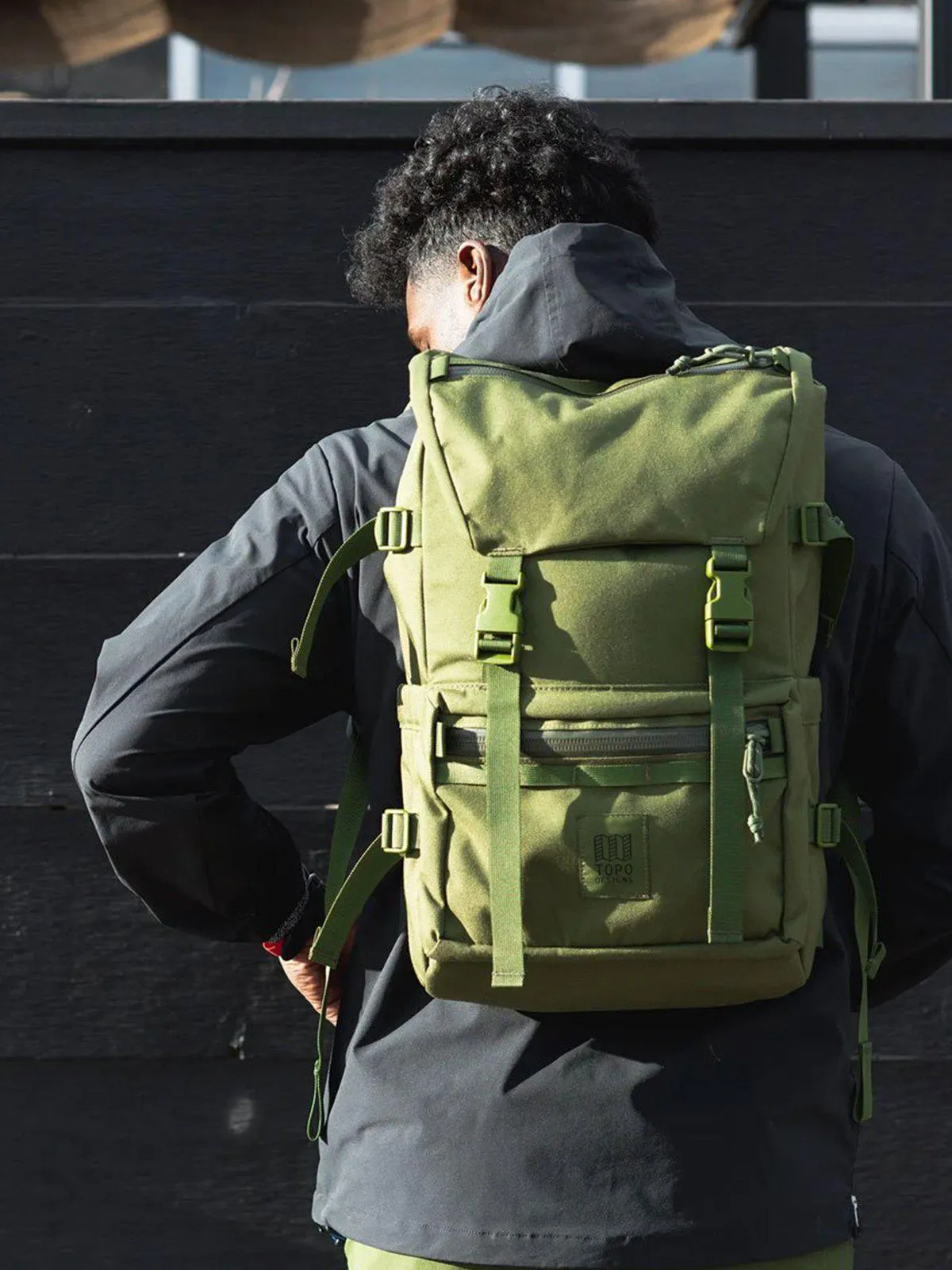 Topo Designs Rover Pack Tech Black