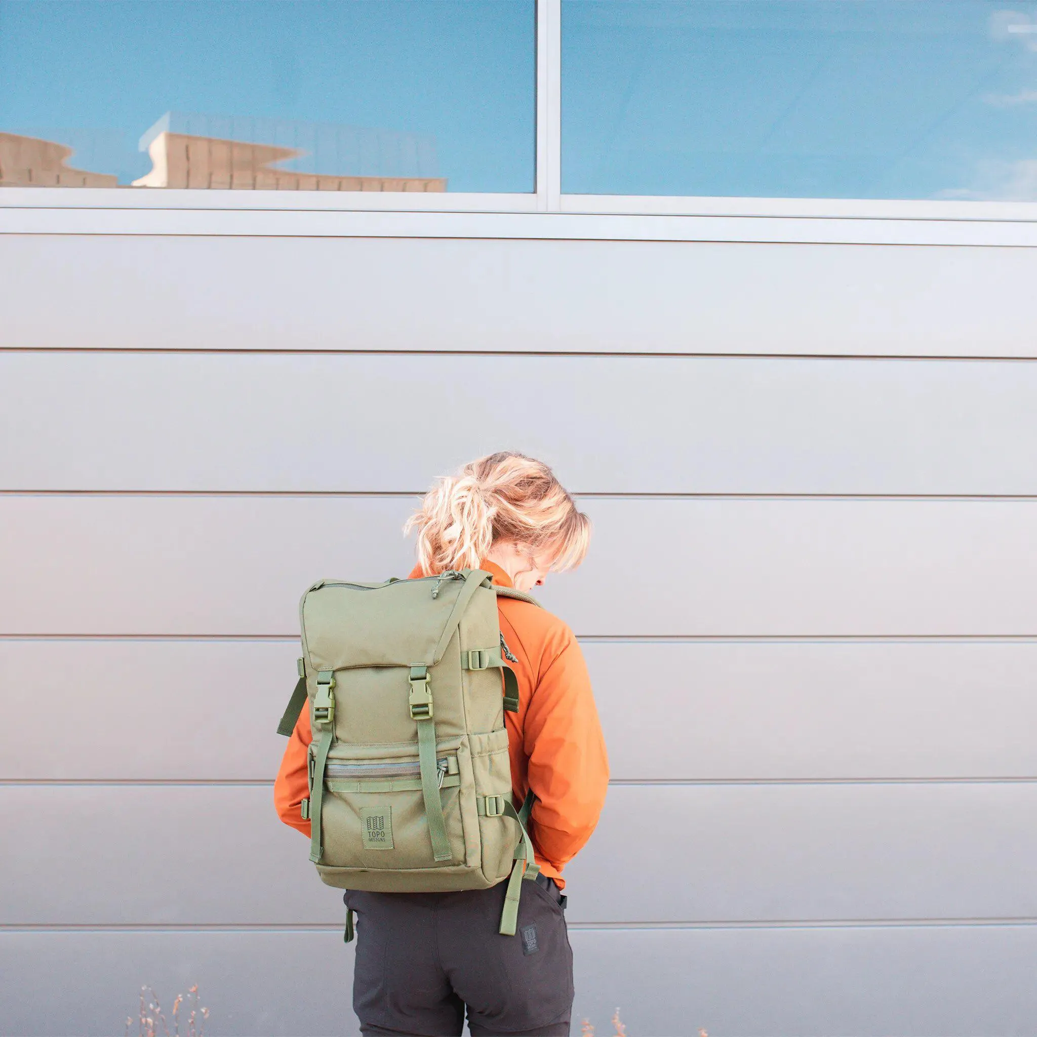 Topo Designs Rover Pack Tech Black