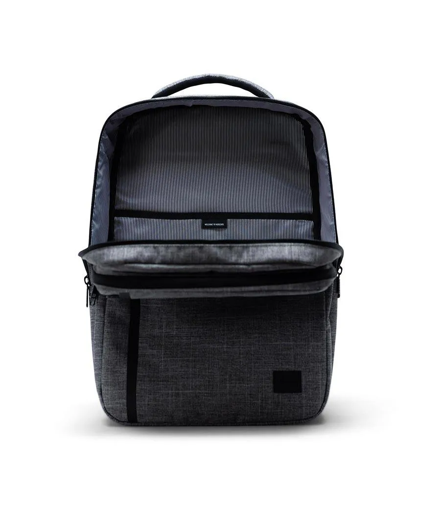 Travel Backpack Raven Crosshatch