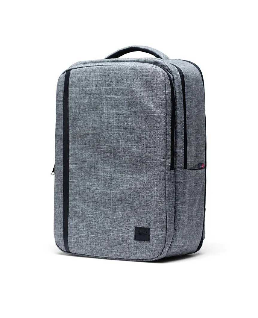 Travel Backpack Raven Crosshatch