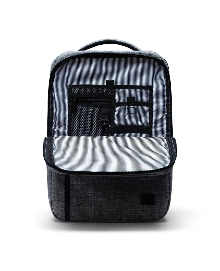 Travel Backpack Raven Crosshatch