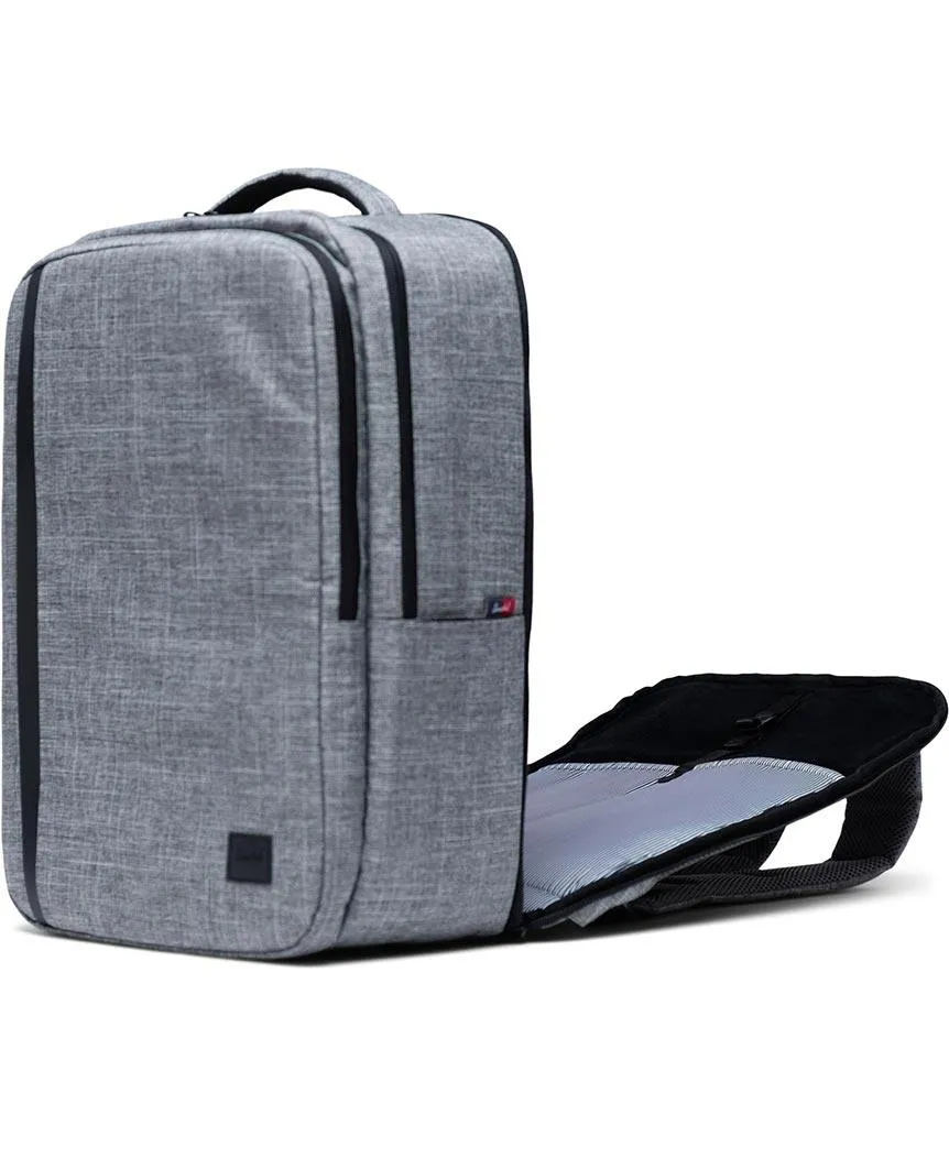 Travel Backpack Raven Crosshatch