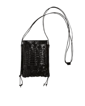 Trena Mini Glossy Crossbody Bag