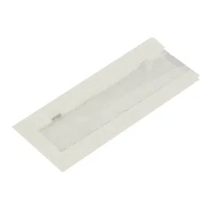 Vegware Compostable Glassine Hot Food Bags With NatureFlex Window Small (Pack of 1000)