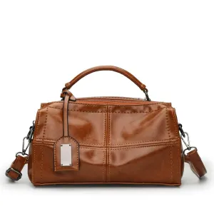 Vintage Glossy Shoulder Bag