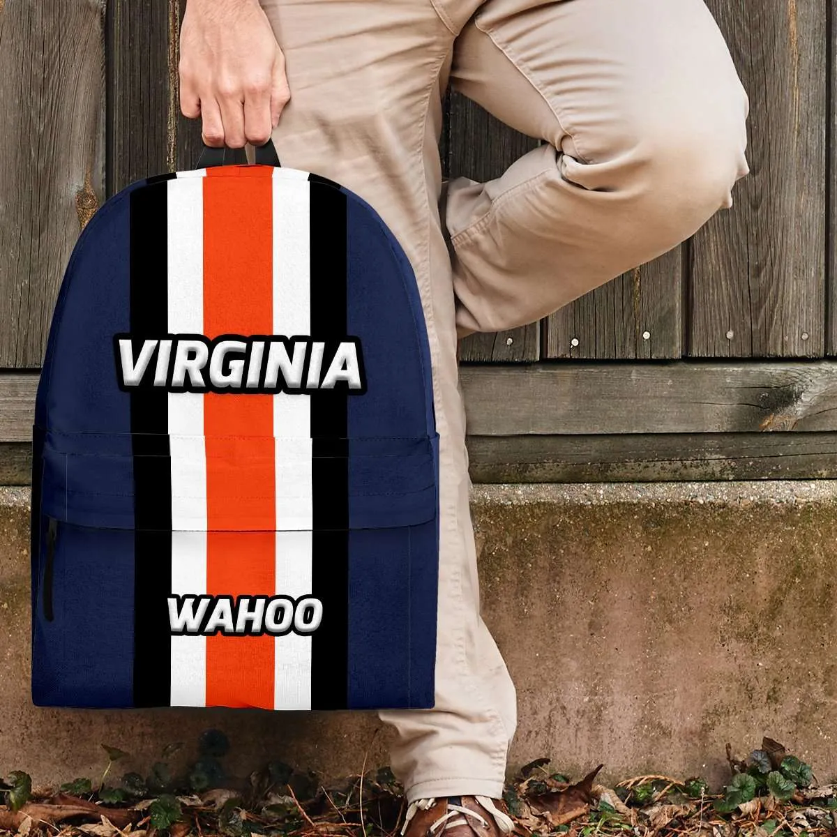 Wahoo Virginia Cavaliers Basketball Fans Backpack