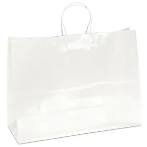 Wholesale Aubrie-White Paper Bag - 9181