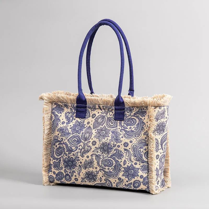 Wholesale Boho Vintage Shoulder Canvas Bag