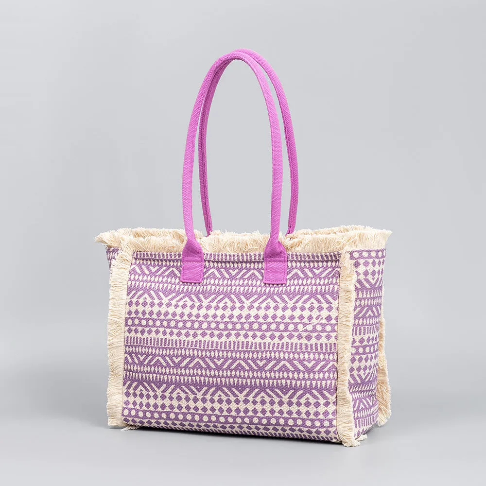 Wholesale Boho Vintage Shoulder Canvas Bag