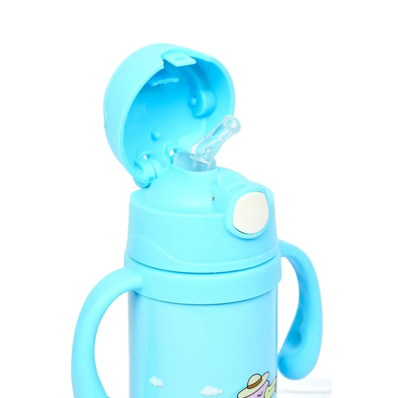 Youp Thermosteel insulated blue color kids sipper and feeding bottle EUDORA- 220 ml